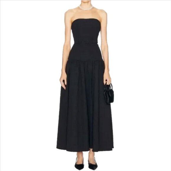 Nicholas Arete Strapless Midi Dress - Picture 2 of 5